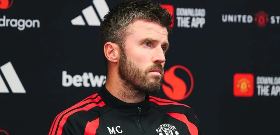Manager speaking at Manchester United press conference
