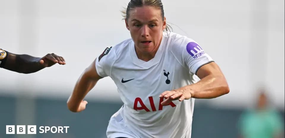 Player running with the ball during a match