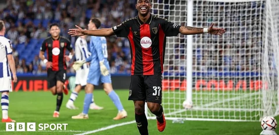 Player celebrating a goal in a football match