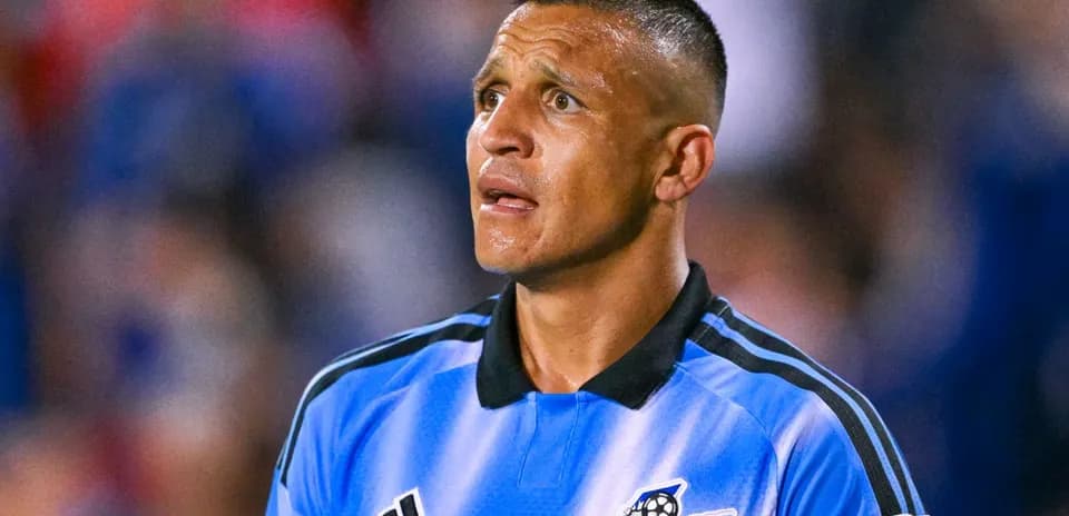Player in blue jersey during soccer match