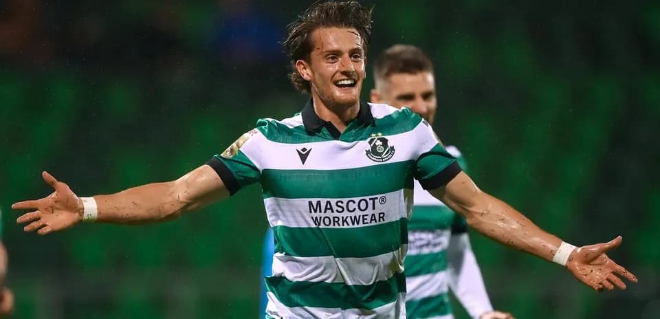 Player celebrating a goal during a match
