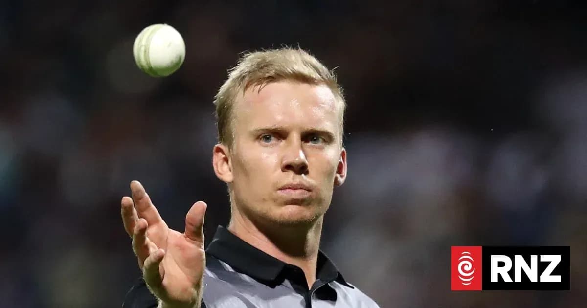 Umpire preparing to bowl during cricket match