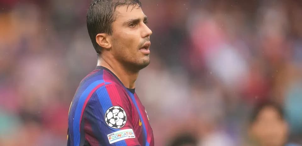 Barcelona player during a match at Camp Nou