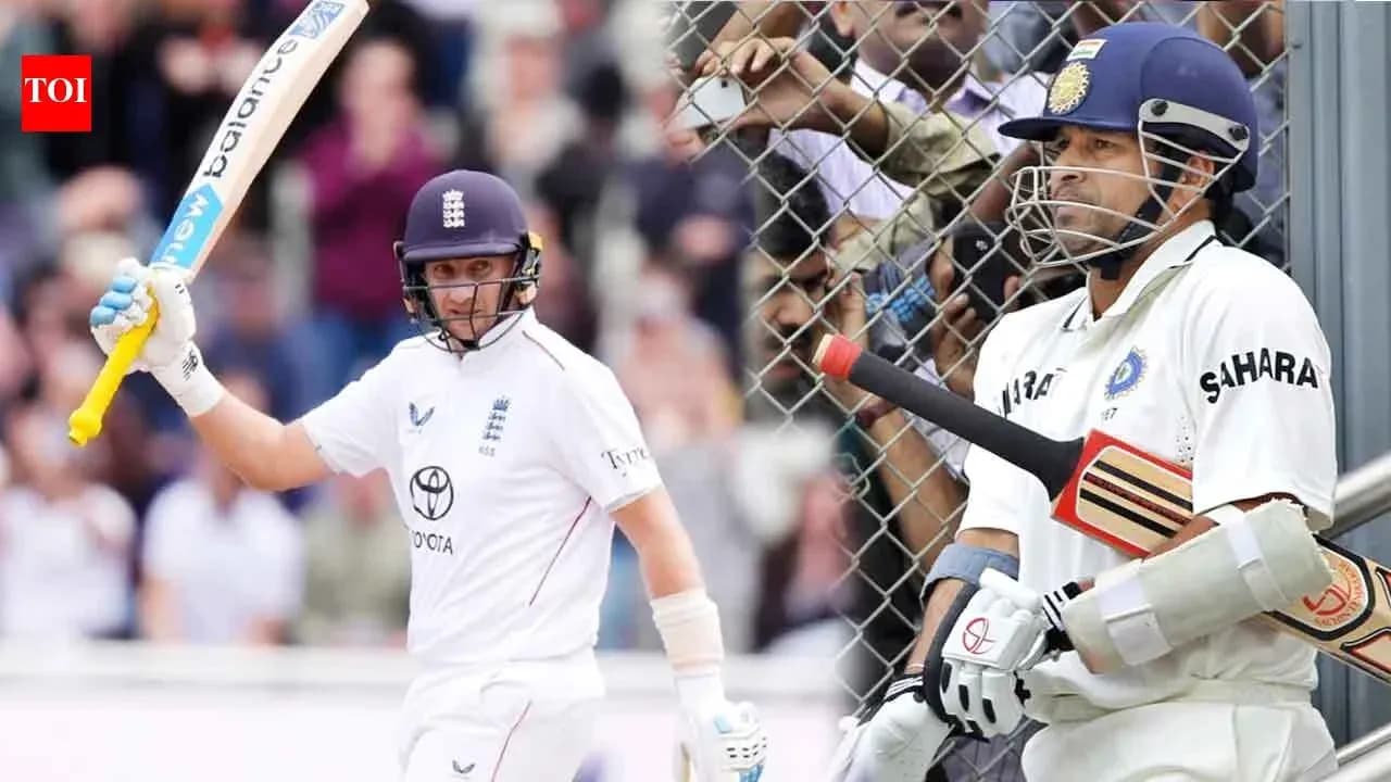 Cricketers preparing for batting during match