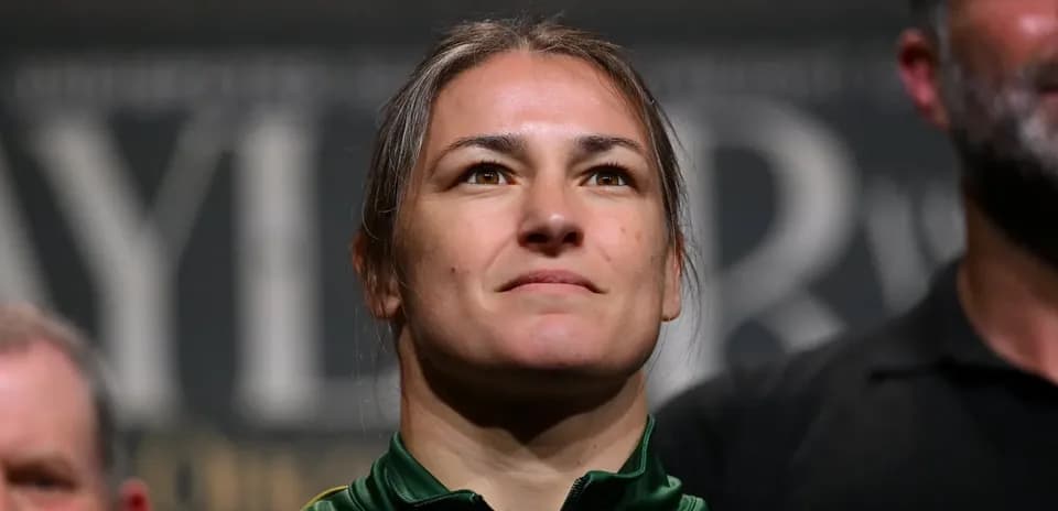 Athlete at weigh-in event with focused expression