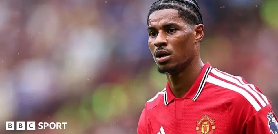 Manchester United player during match on field