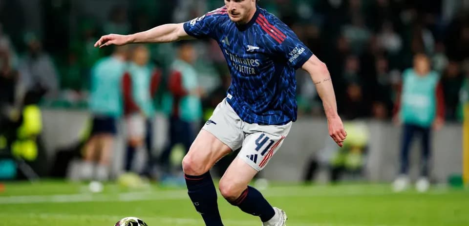Player dribbling the ball during a match