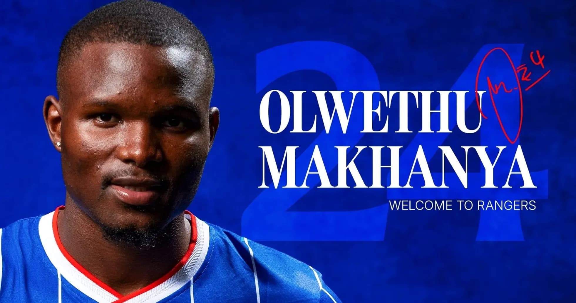 Player portrait of Olwethu Makhanya in jersey