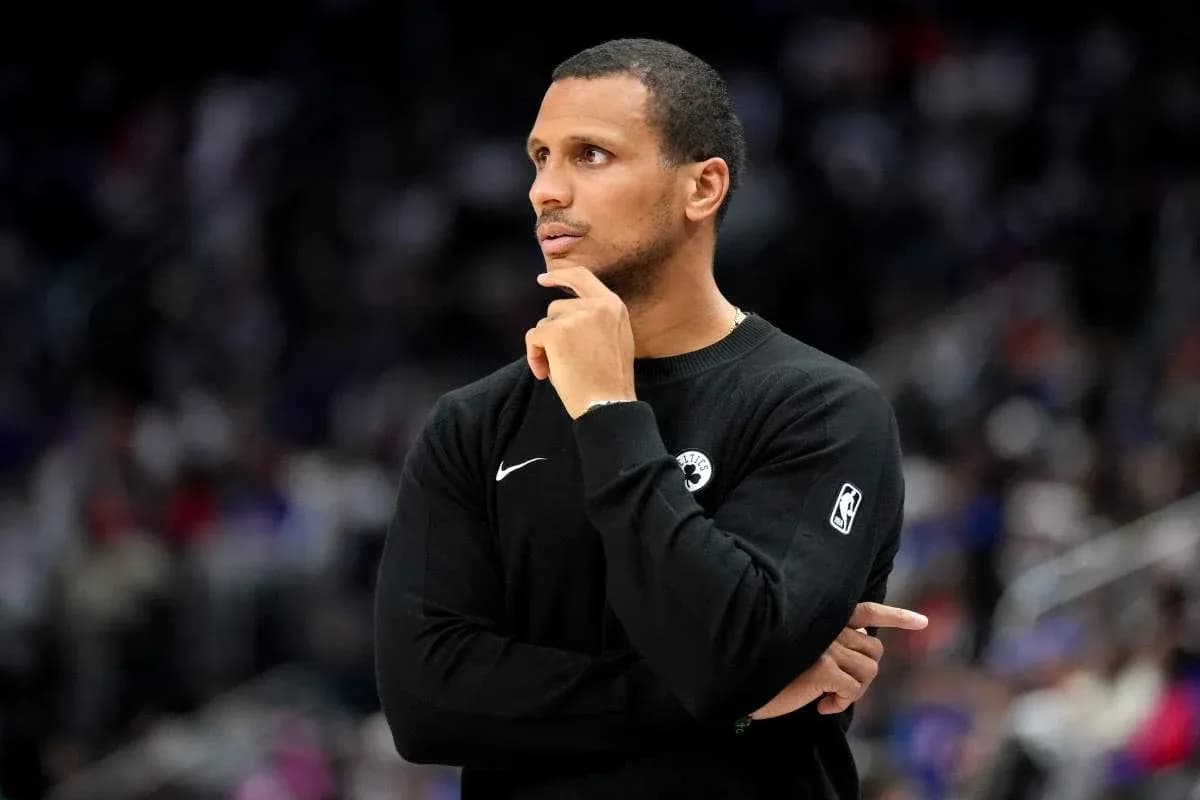 Coach observing the game from the sidelines