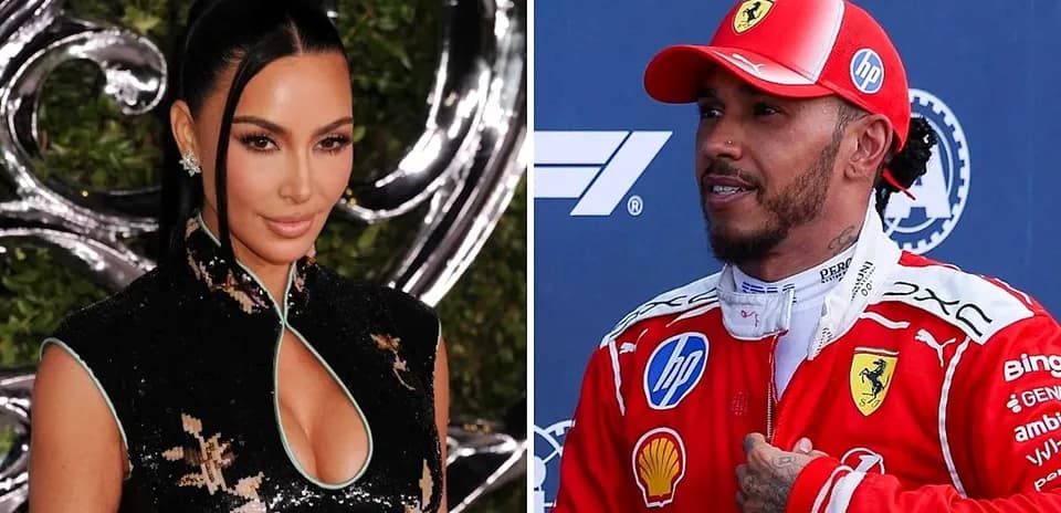 Split image of a woman and a race car driver
