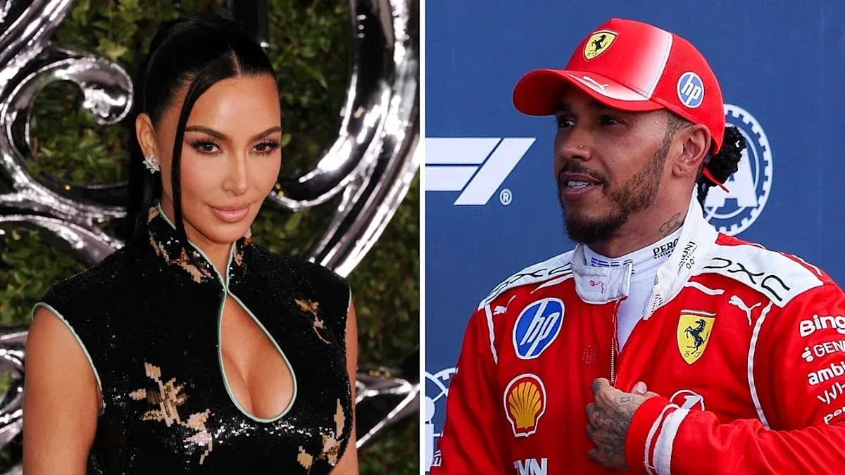 Split image of a woman and a race car driver