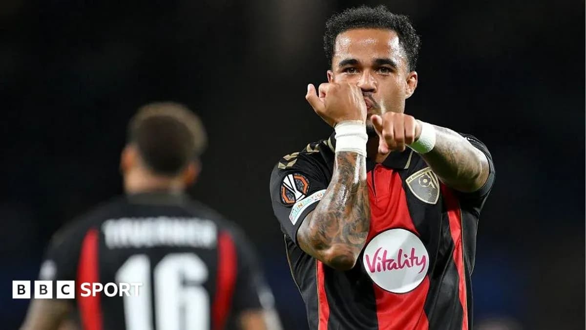 Player celebrating with gesture during match