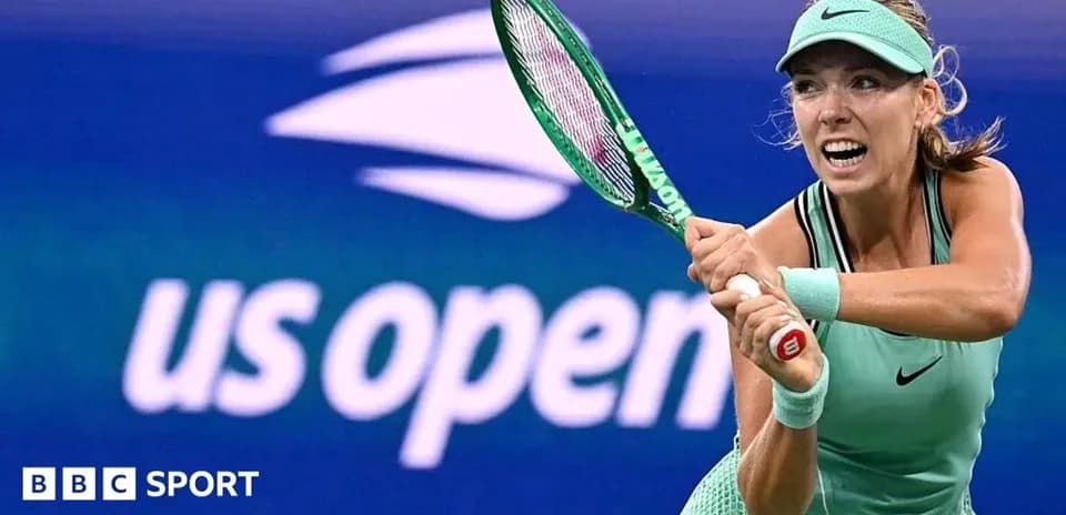 Tennis player preparing to hit a backhand shot