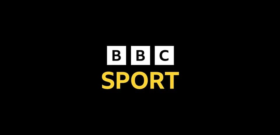 BBC Sport logo on a black background