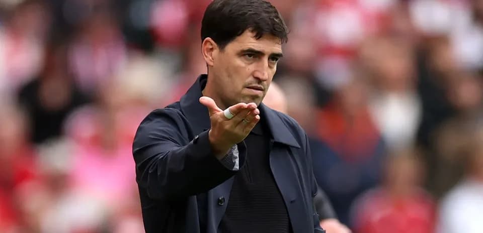 Manager giving instructions during a match
