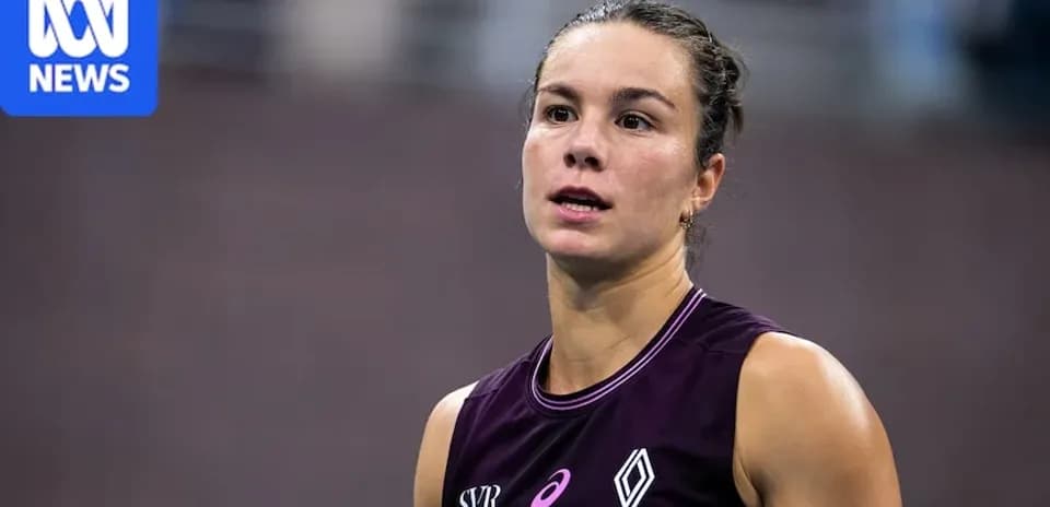 Athlete in sports attire during competition