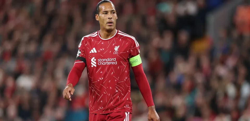 Player in Liverpool kit during match at Anfield