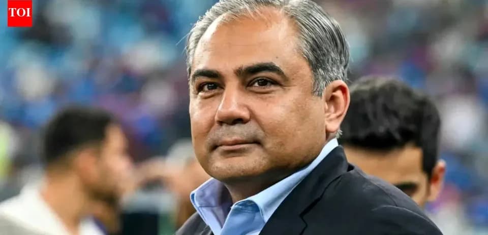 Man in suit at sports event background