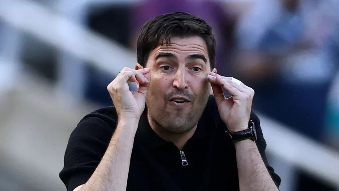 Coach gesturing during a match from the sidelines