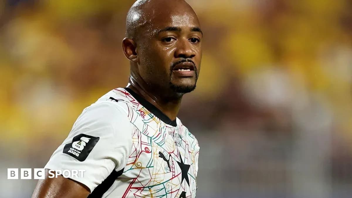 Player in Ghana jersey during a match