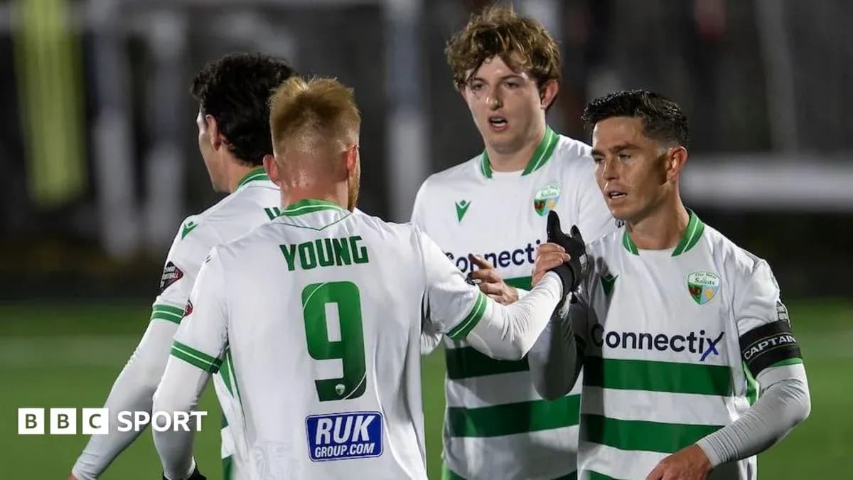 Players celebrating after scoring a goal