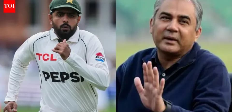 Babar Azam running in cricket gear; coach speaking