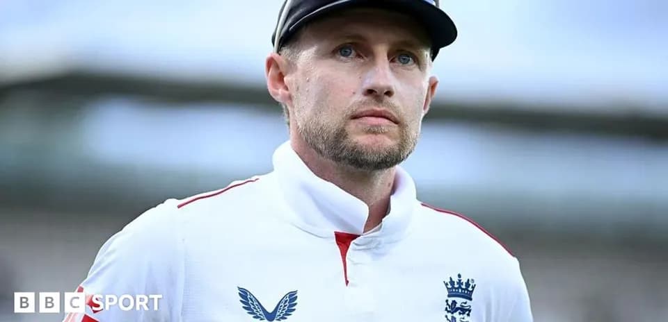 Cricketer wearing England kit at the stadium