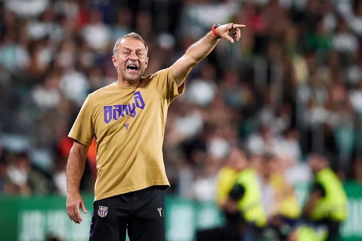 Coach giving instructions during a match on sideline