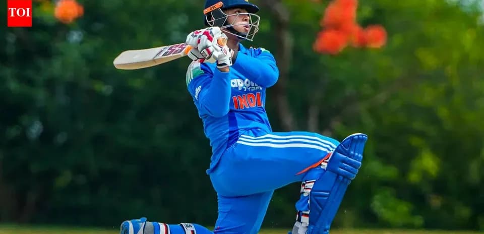 Cricketer batting during practice session outdoors