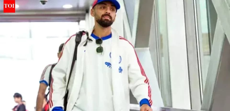 Player arriving at airport with luggage