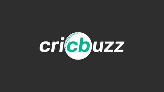 Cricbuzz logo with cricket ball design