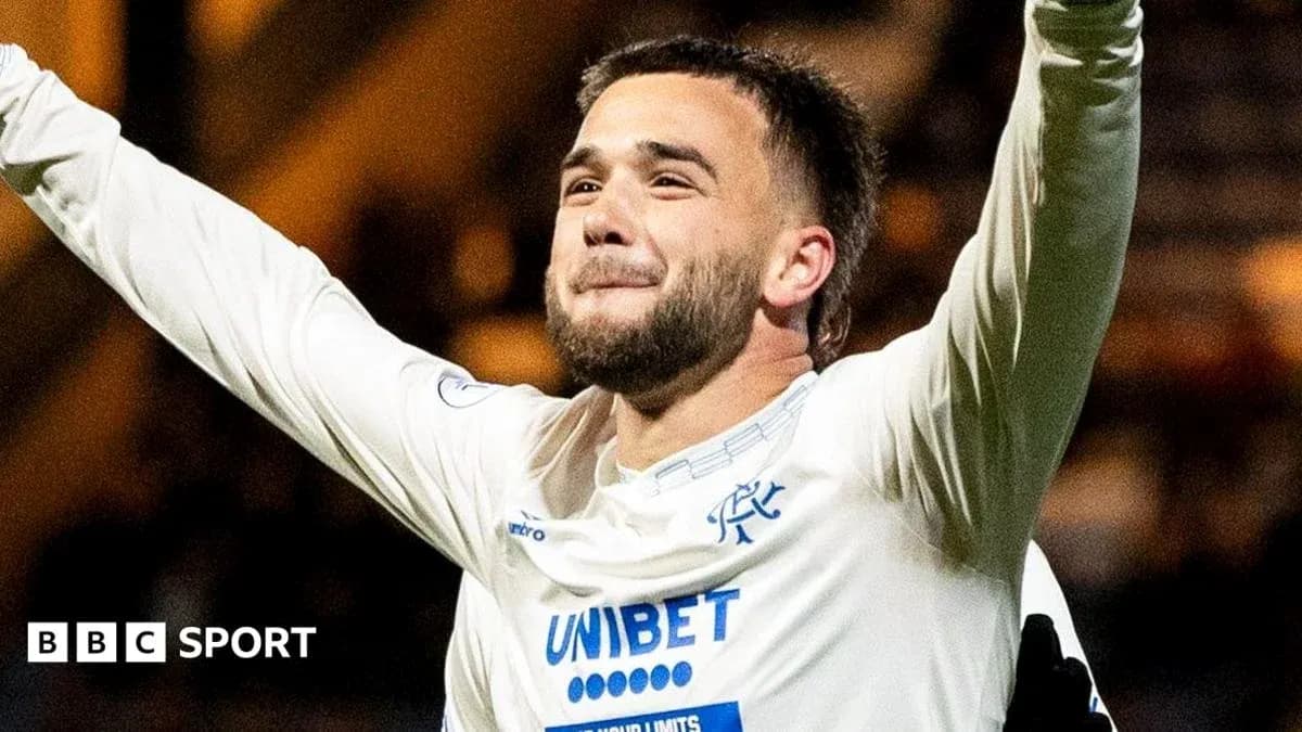 Player celebrating victory with raised arms