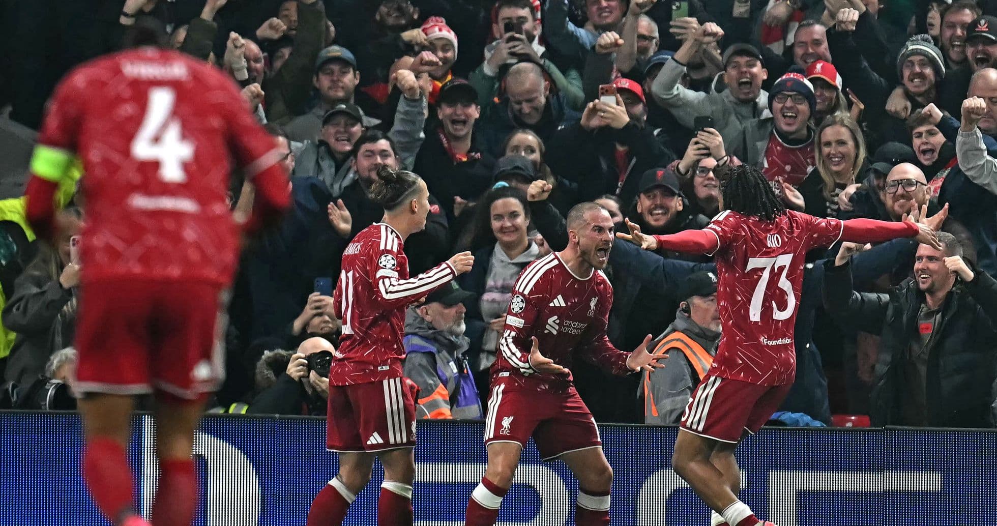 Liverpool Player Ratings vs Villarreal: Mac Allister and Teenager Ngumoha Shine in Thrilling 4-3 Win