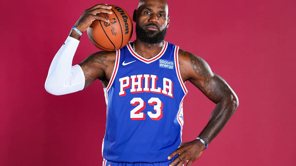 LeBron James Managing Chronic Arthritis in Left Foot as He Starts 24th NBA Season with 76ers