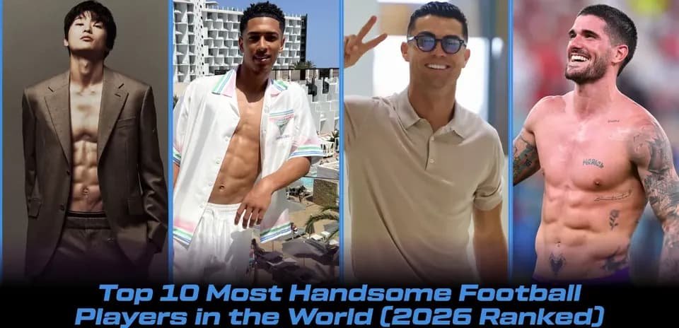 Top 10 Most Handsome Football Players in 2026