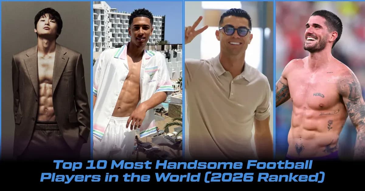 Top 10 Most Handsome Football Players in 2026