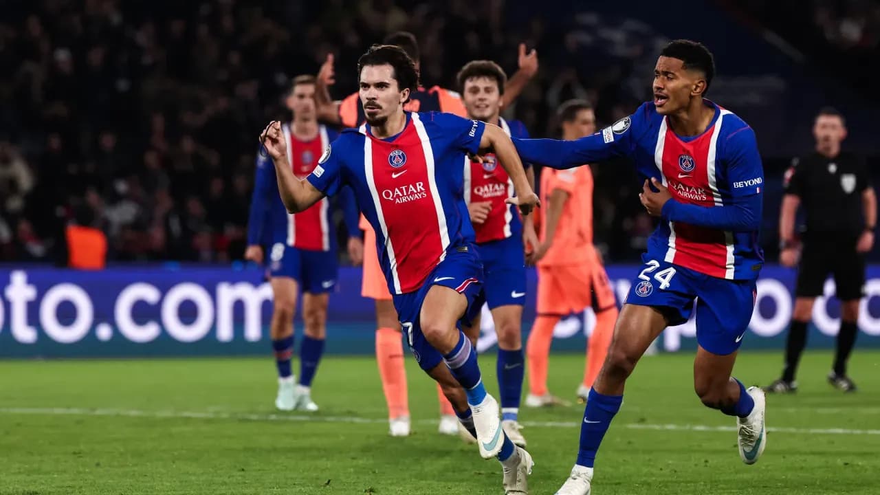 Vitinha and Fabian Ruiz Lead PSG to a 4-2 Victory Over Barcelona in Champions League Thriller