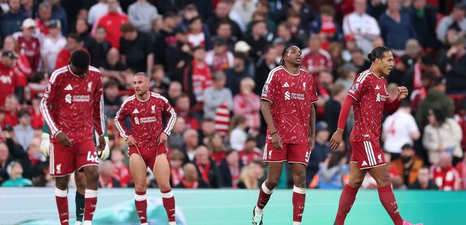 Liverpool Player Ratings After 3-0 Home Defeat to Manchester City