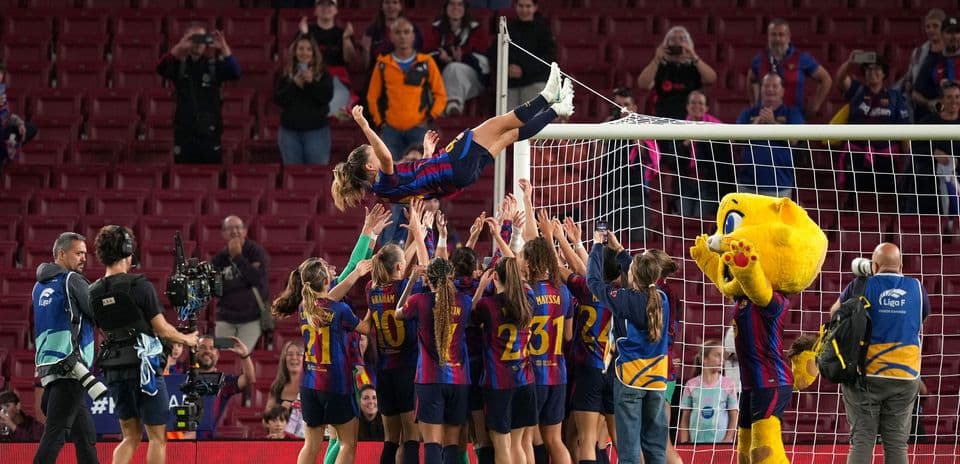 Claudia Pina Shines with Four Goals as Barcelona Crush Real Madrid 7-0 in El Clasico