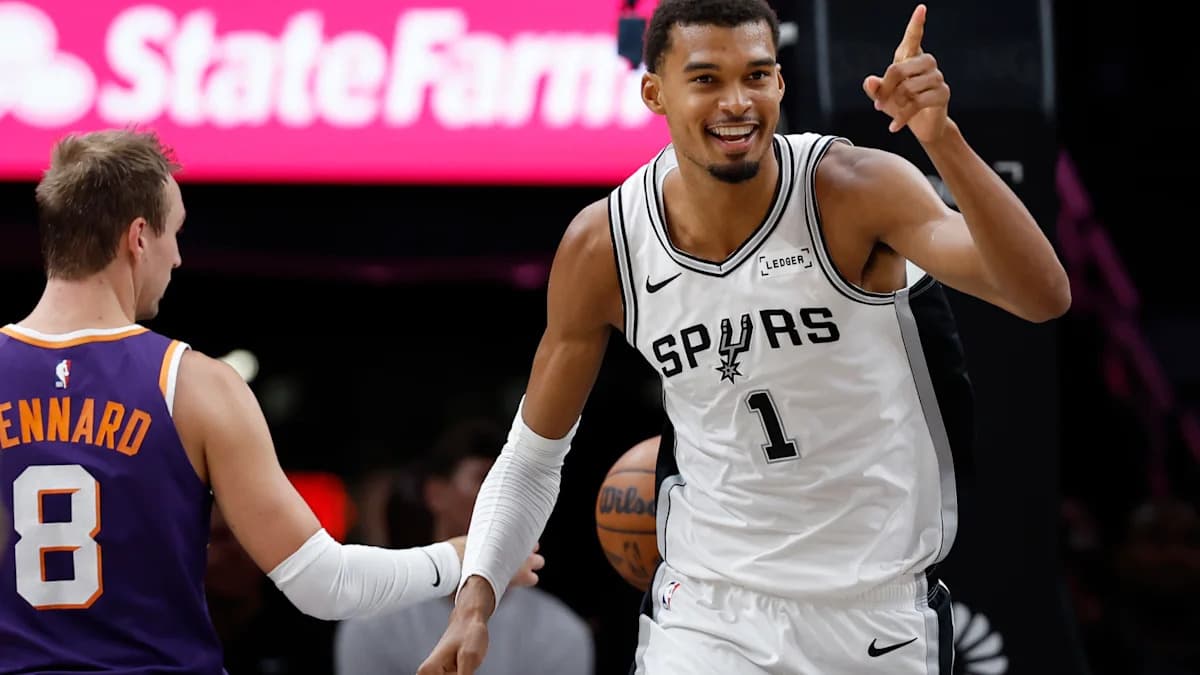 Spurs Lead NBA Title Predictions as Victor Wembanyama Sweeps Player Honors in 2026-27 GM Survey