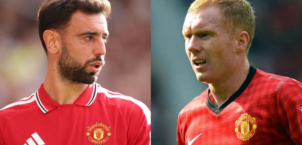 Anderson Weighs in on Bruno Fernandes vs. Paul Scholes Debate: 'Different Level' for Man Utd Legend