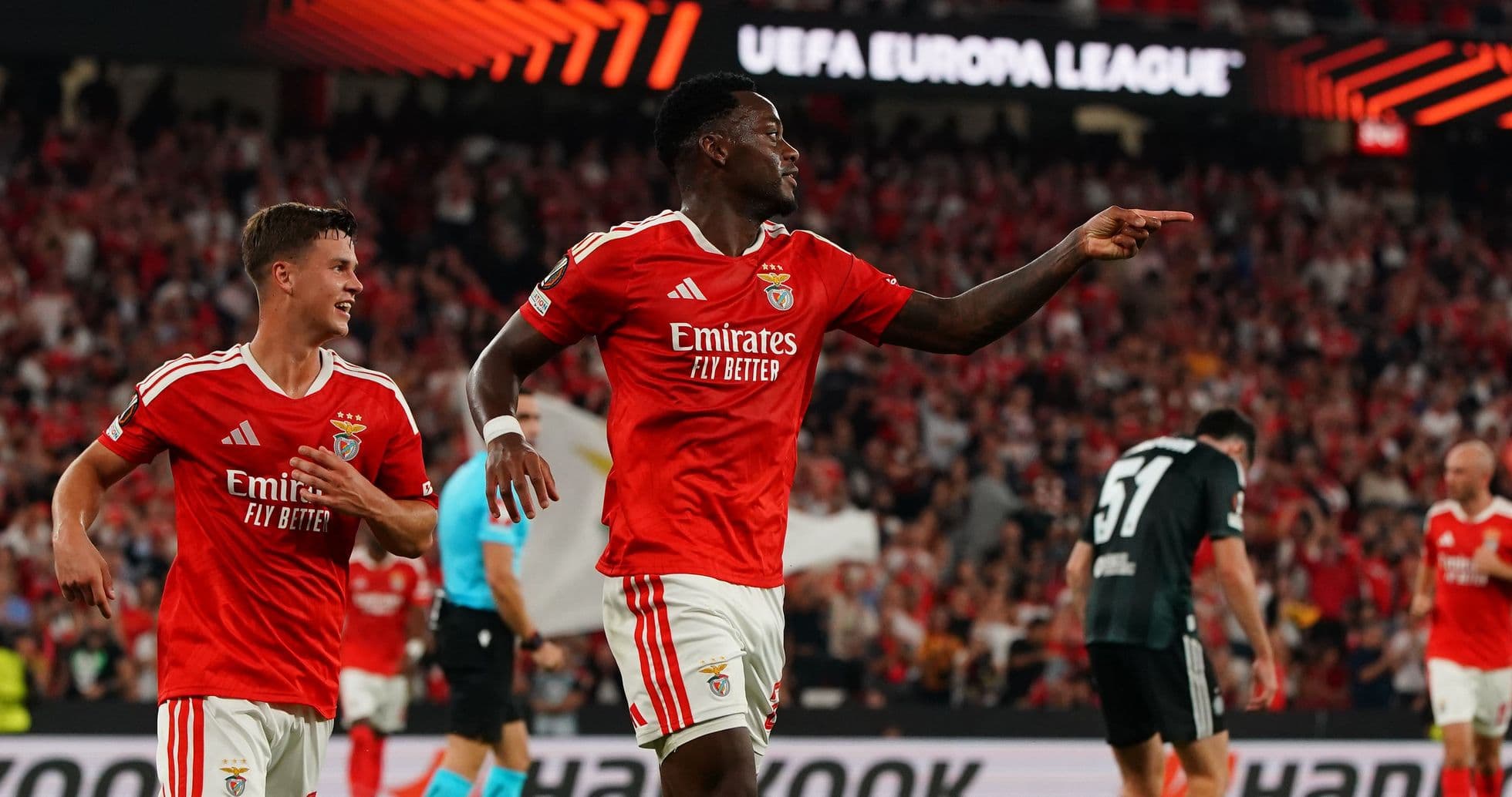 Jhon Duran Shines as Benfica Cruises to 4-1 Win Over Celtic in Europa League