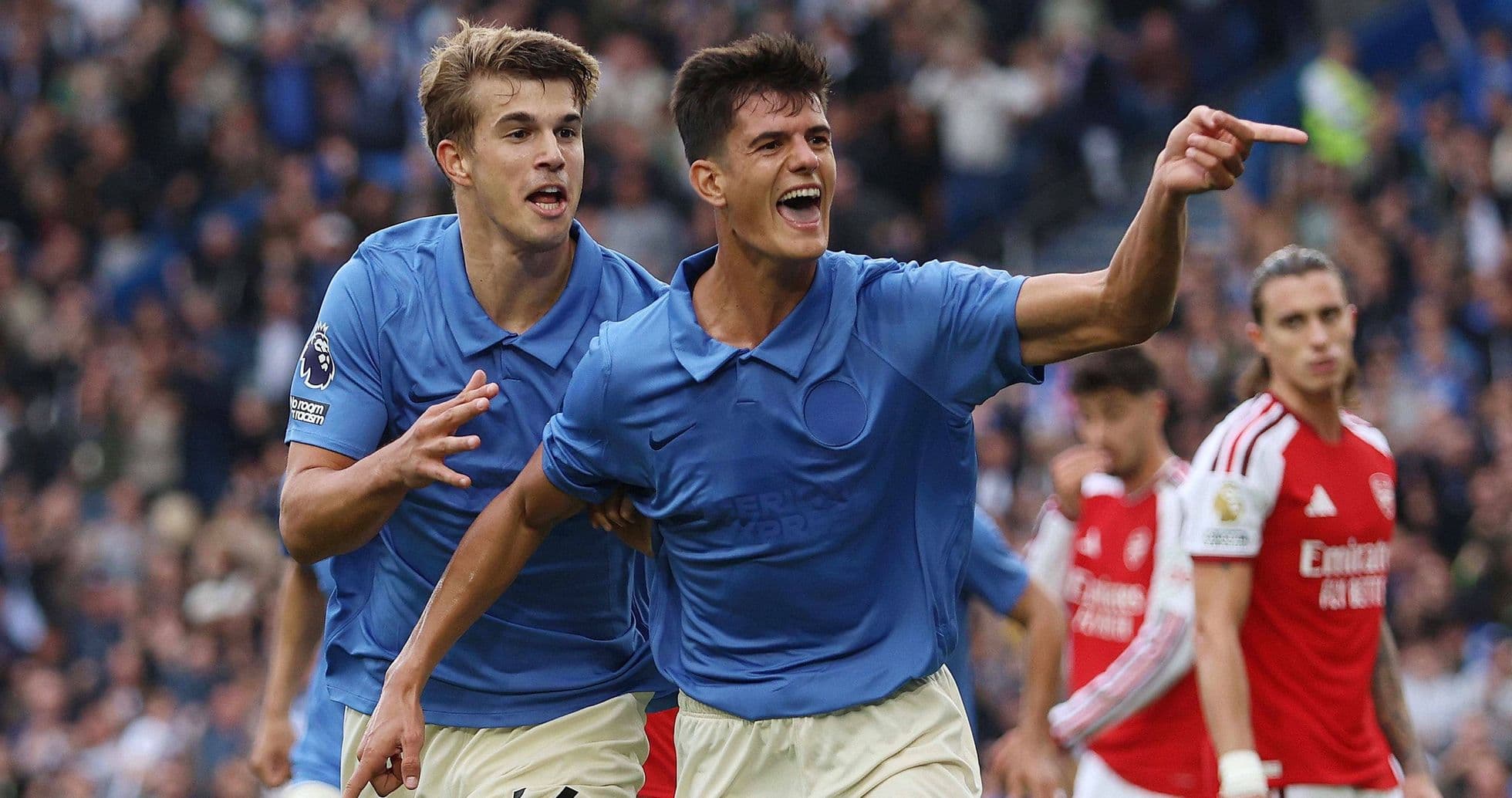 Chema Andres Relives Stunning Debut Goal in Brighton’s 3-0 Triumph Over Arsenal