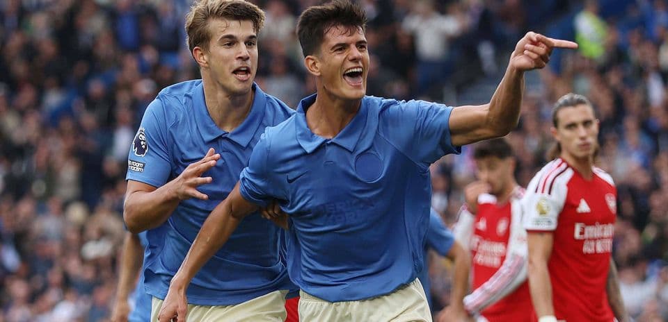Chema Andres Relives Stunning Debut Goal in Brighton’s 3-0 Triumph Over Arsenal