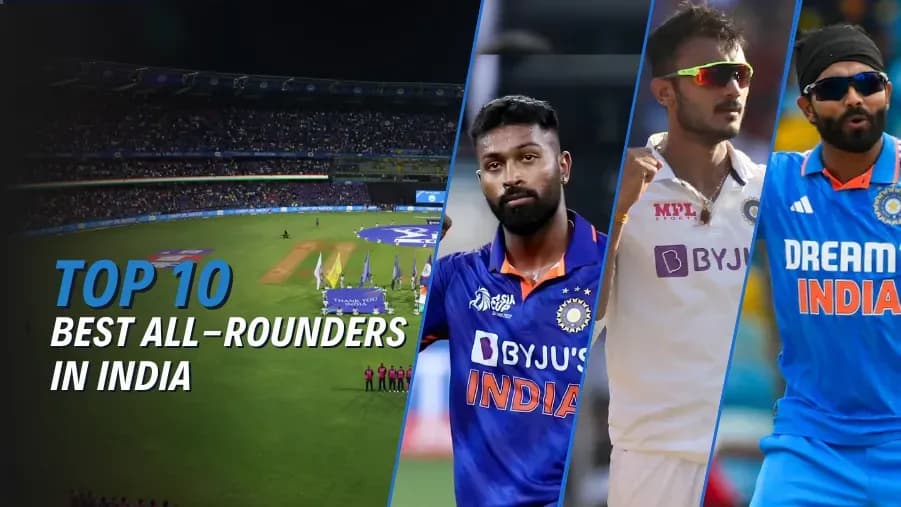 Top 10 Indian All-Rounders in 2025: Rankings and Career Highlights