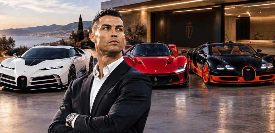 Cristiano Ronaldo’s Top 5 Most Expensive Cars in His Unmatched Collection
