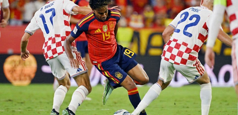 Lamine Yamal Shines with Perfect 10/10 as Spain Overpower Croatia 4-1 in Nations League