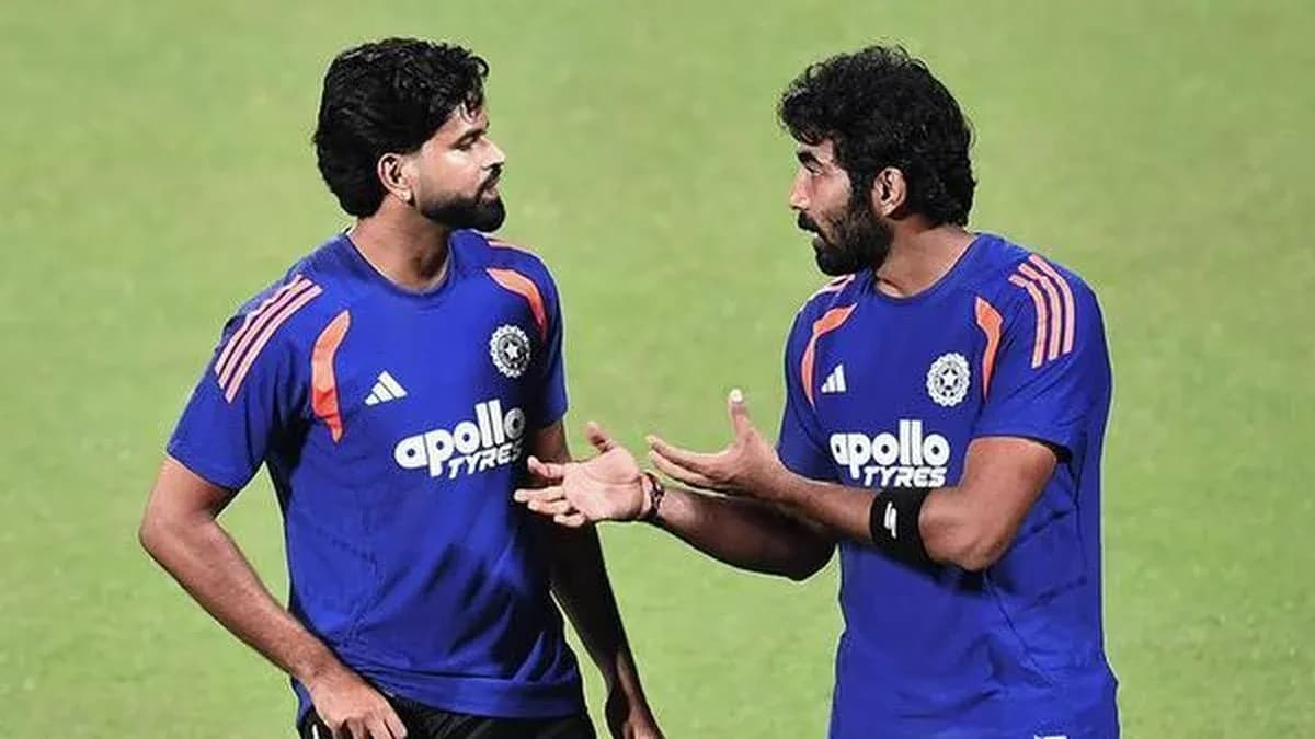 Two players discussing during a training session Two players discussing during a training session