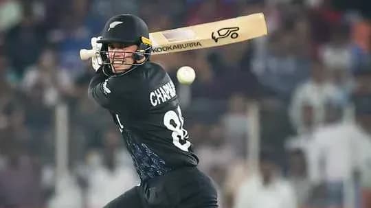 Batter hitting the ball during a cricket match Batter hitting the ball during a cricket match