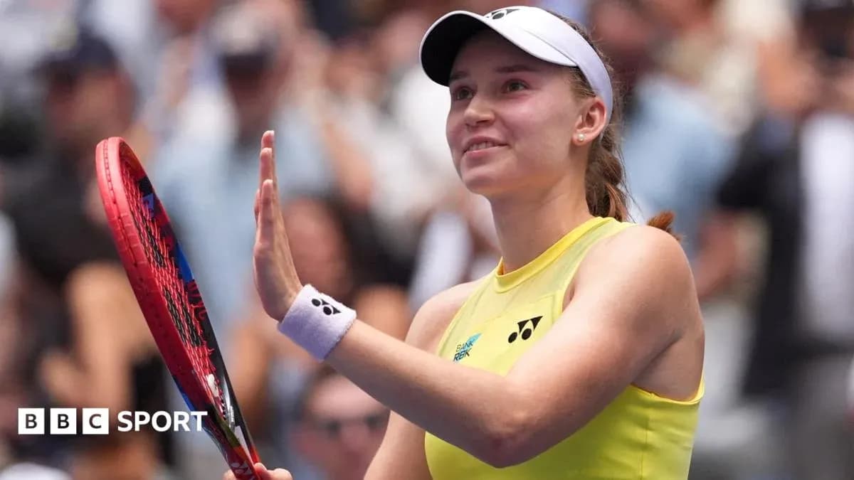 Tennis player waving with racket after match Tennis player waving with racket after match